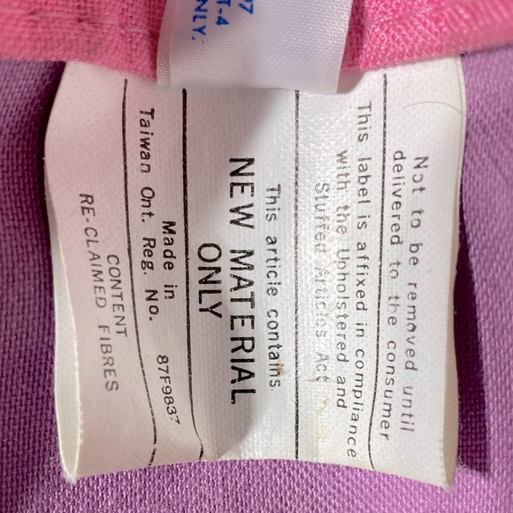 Vintage 1986 American Greetings Popples Pink Purple Childs Mini Tote Bag Purse - Picture 8 of 16